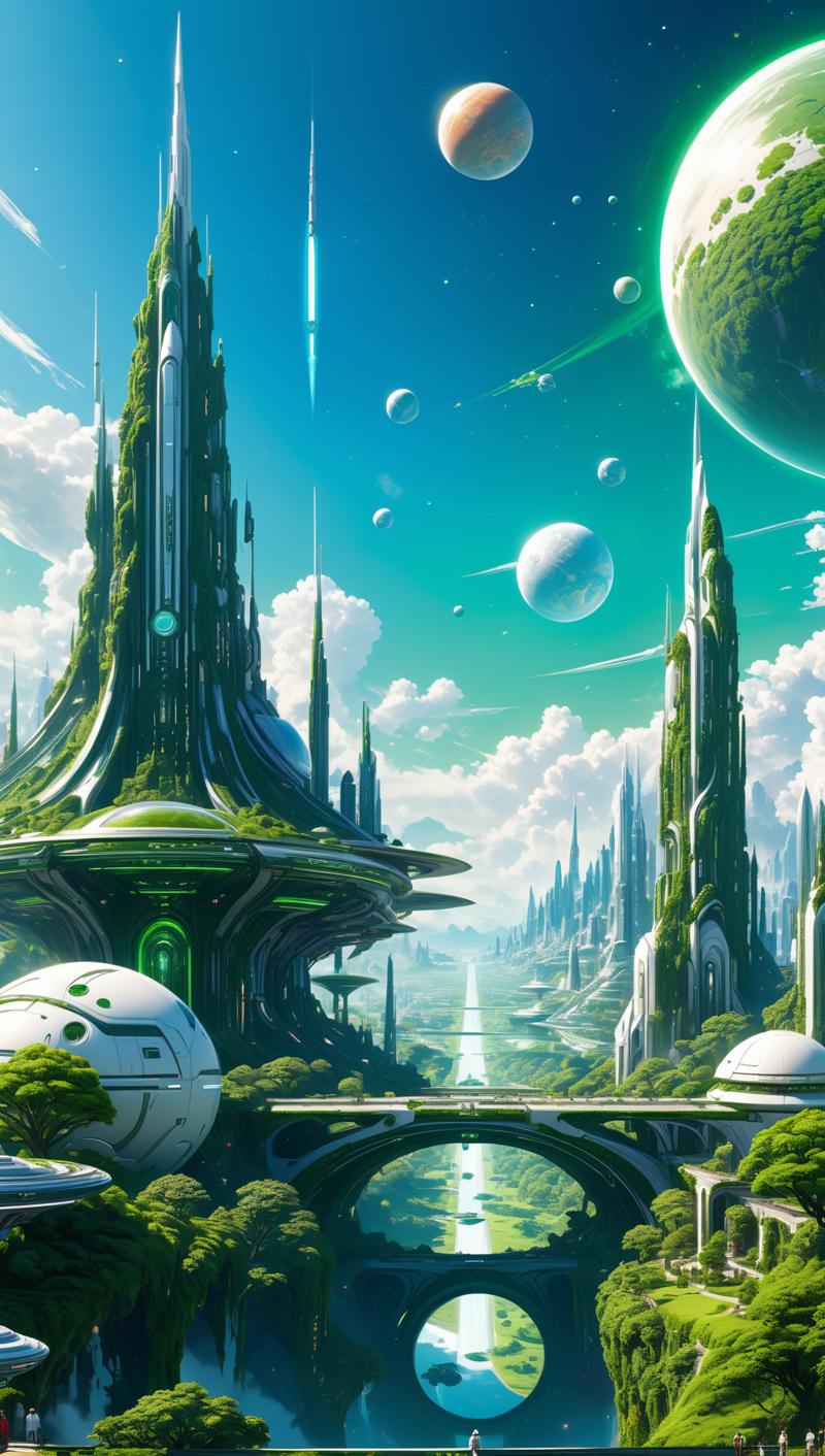 01636-2129588847-a detailed digital painting of a beautiful white sci-fi city, on a lush green landscape, intricate detail, two planets visible i.png